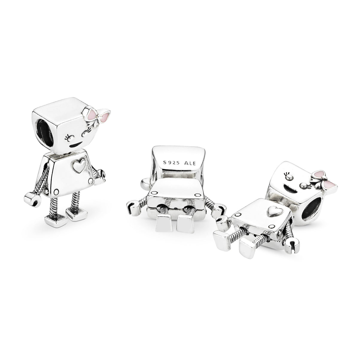 Charm – Sterling Silver – Bella Bot