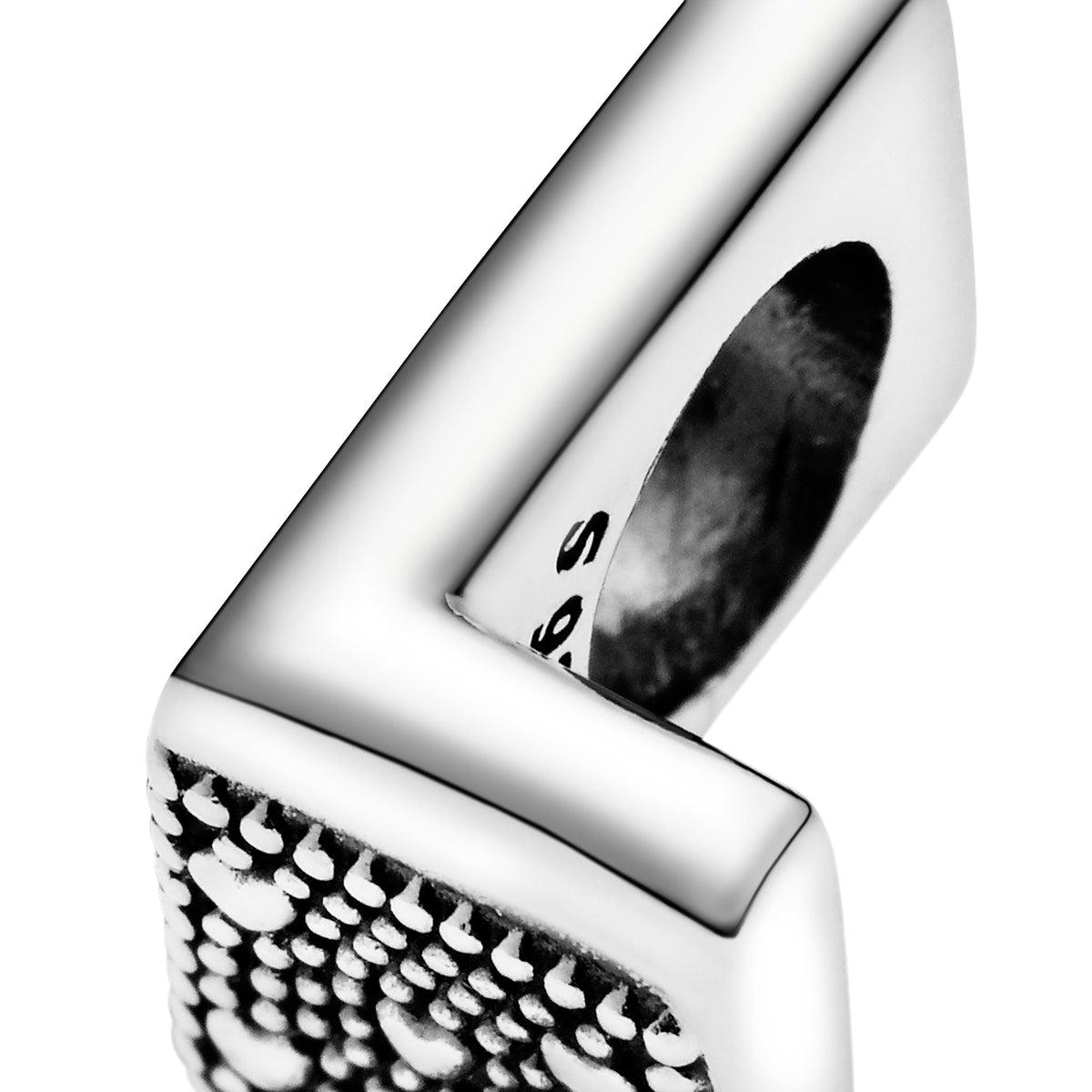 Charm – Sterling Silver – Letter L Alphabet