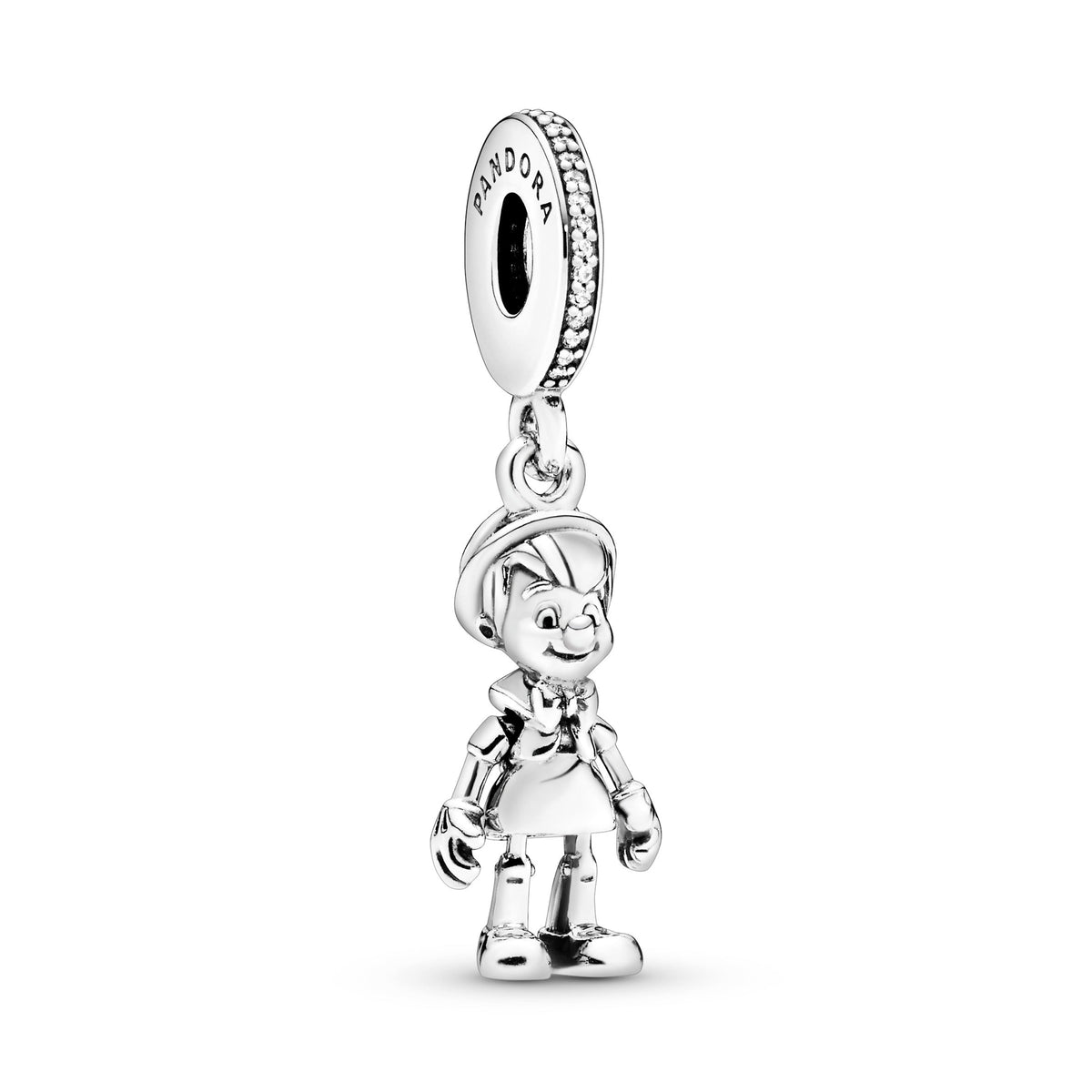 Dangle Charm – Sterling Silver – Disney Pinocchio