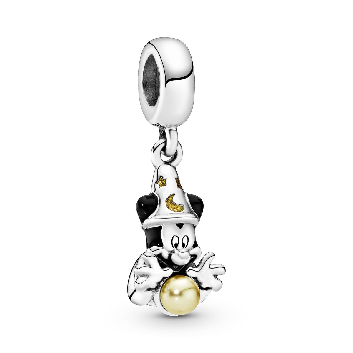 Dangle Charm – Sterling Silver – Disney Fantasia Sorcerer Mickey Mouse