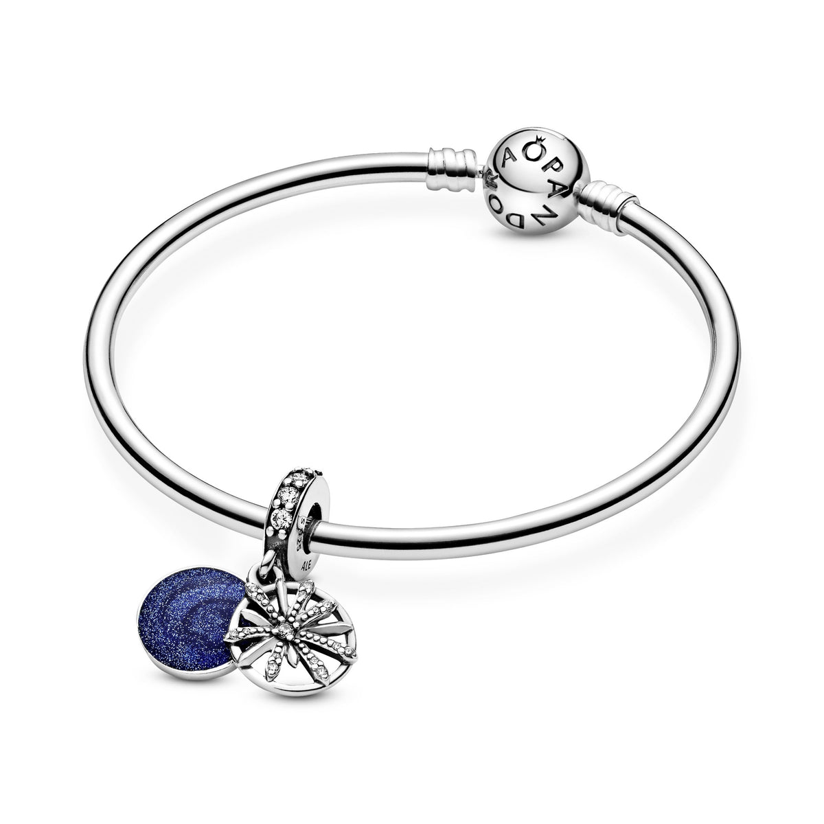 Dangle Charm – Sterling Silver – Dazzling Wishes Fireworks