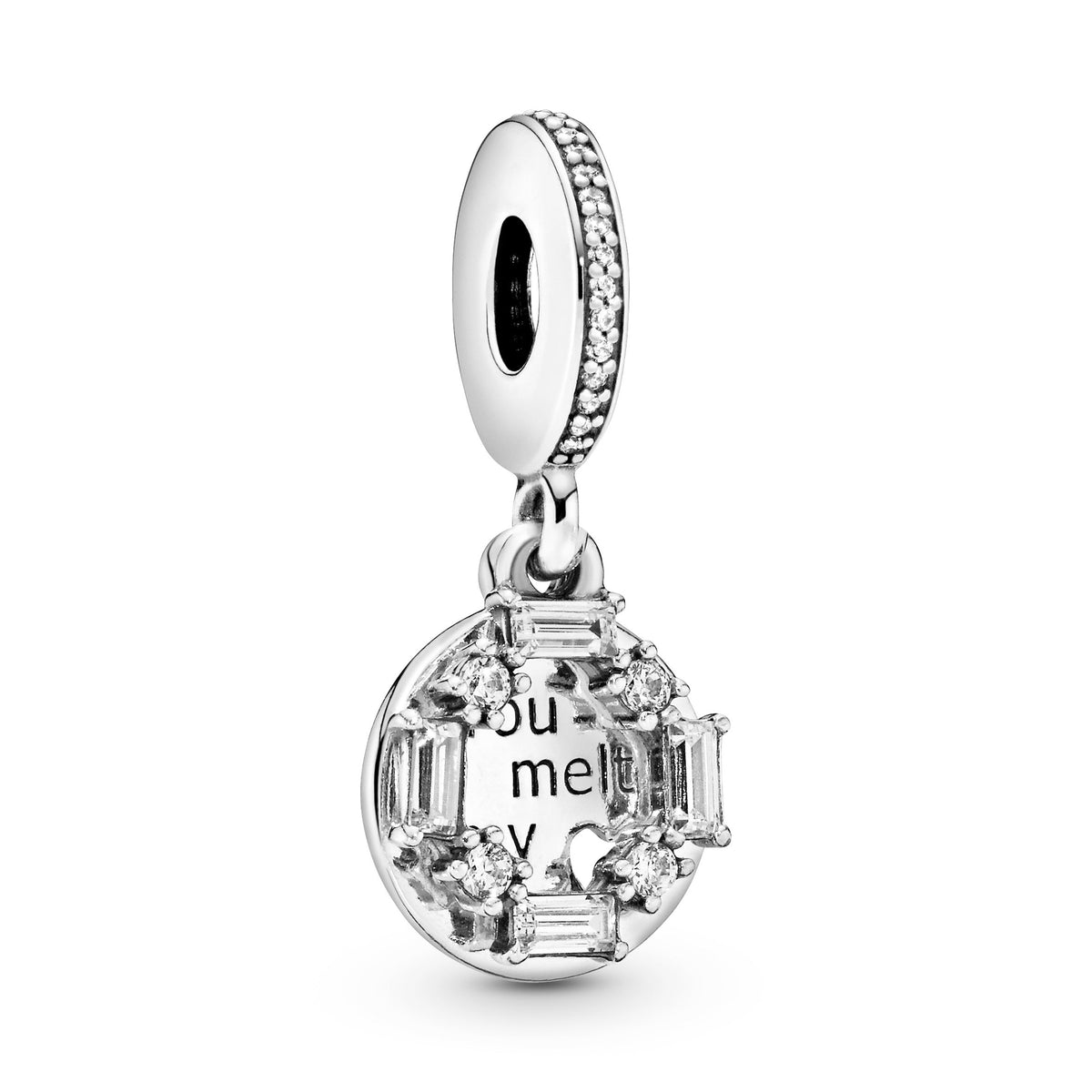Dangle Charm – Sterling Silver – You Melt My Heart