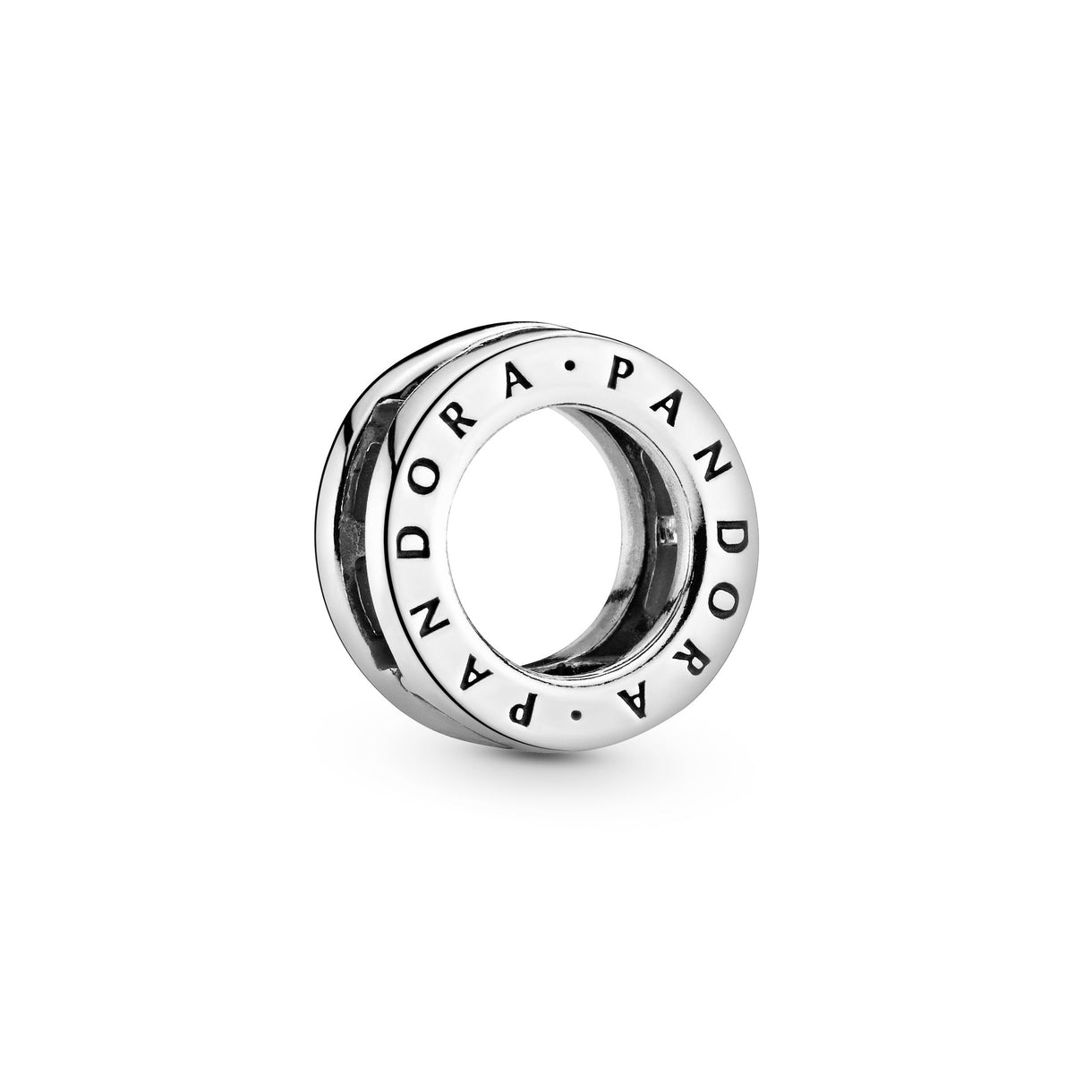 Clip Charm – Sterling Silver – Pandora Logo Circle