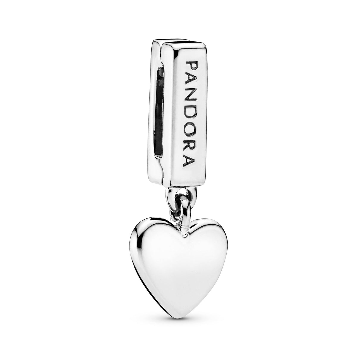 Clip Charm – Sterling Silver – Pandora Reflexions Heart Dangle