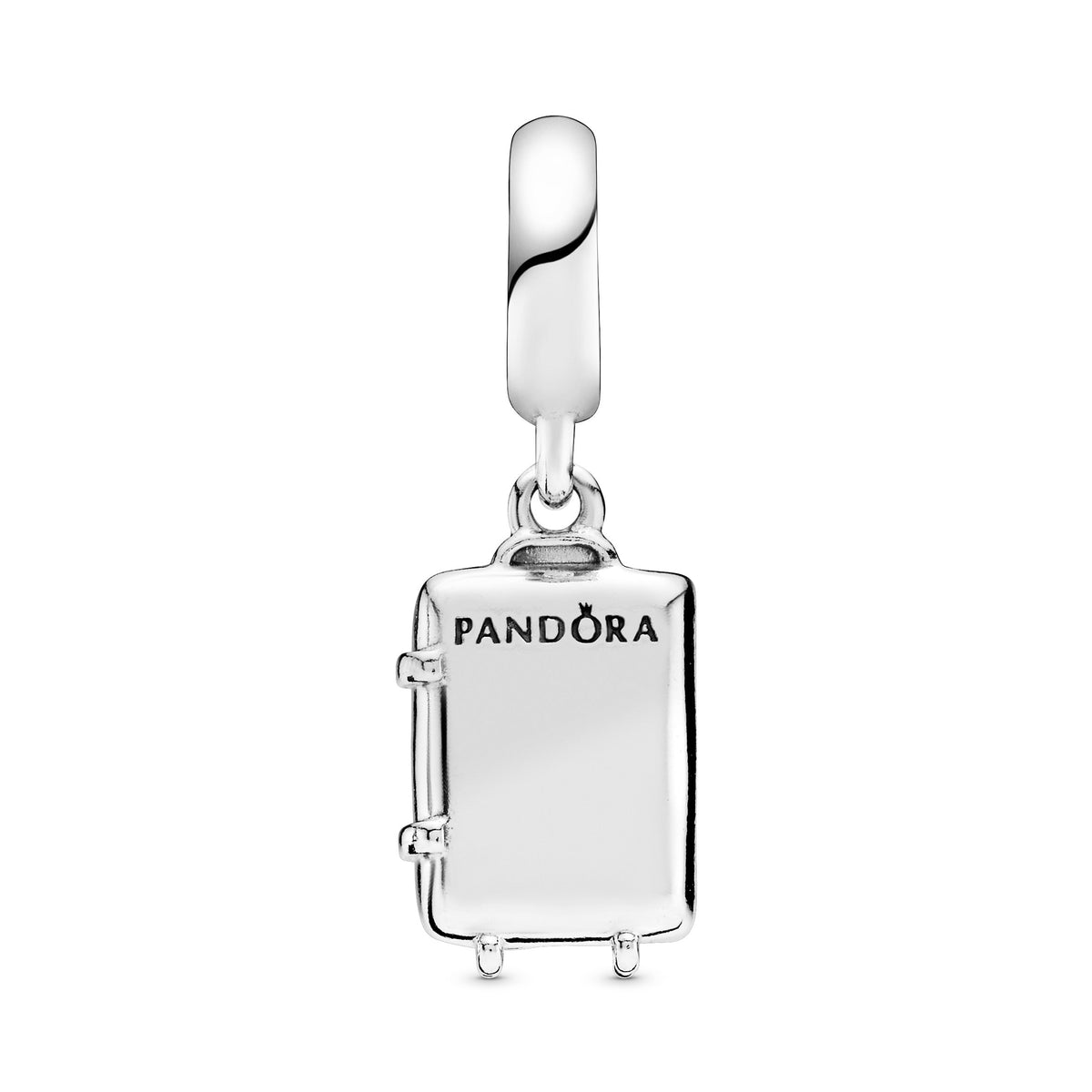 Dangle Charm – Sterling Silver – Suitcase