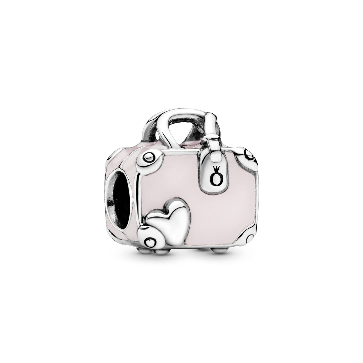 Charm – Sterling Silver – Pink Travel Bag
