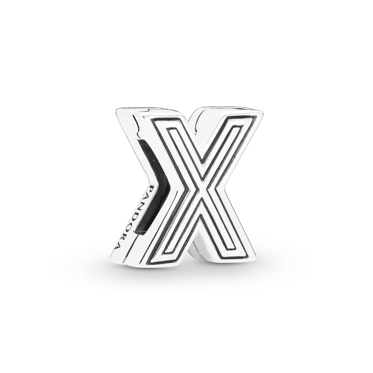 Clip Charm – Sterling Silver – Pandora Reflexions Letter X