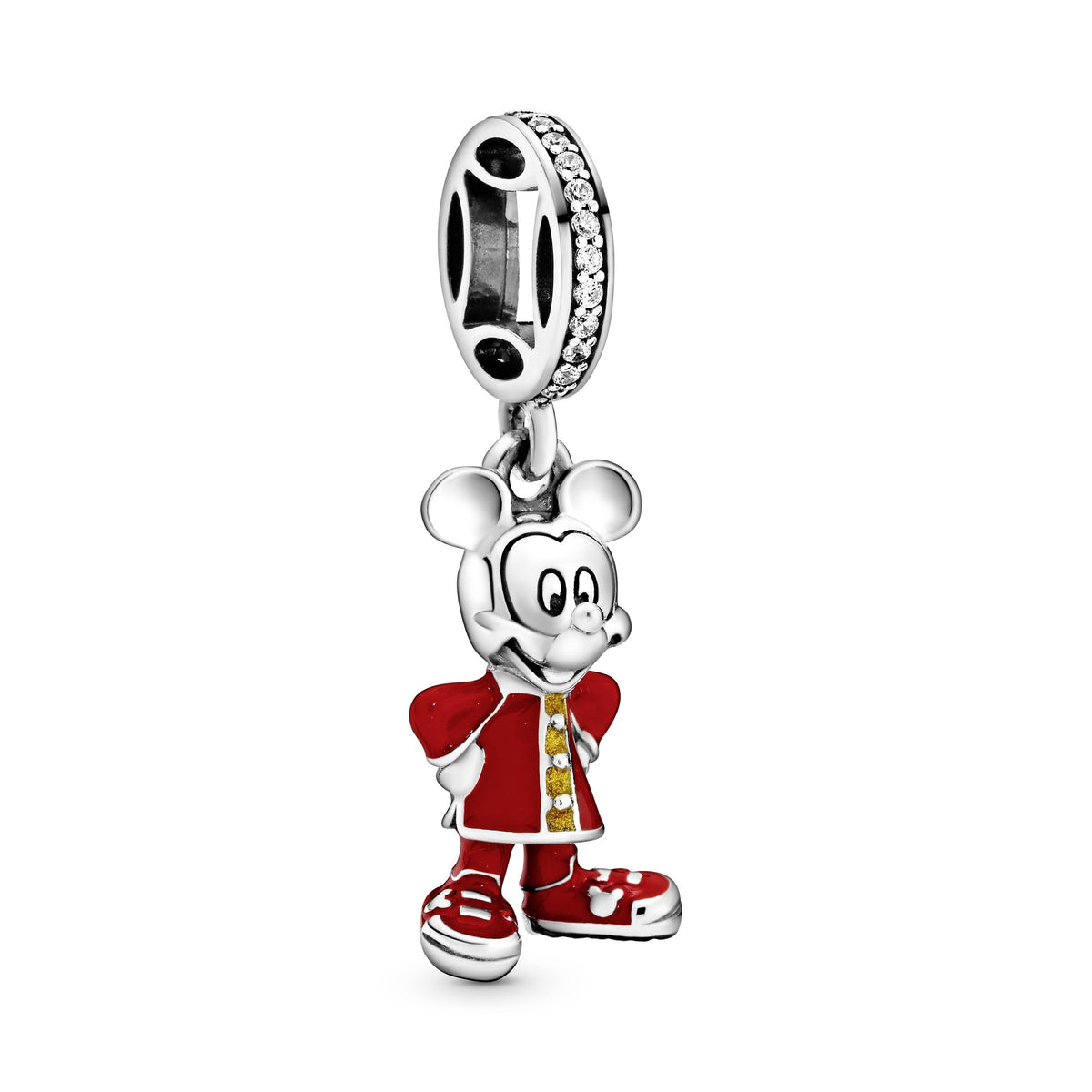 Dangle Charm – Sterling Silver – Disney Mickey Mouse