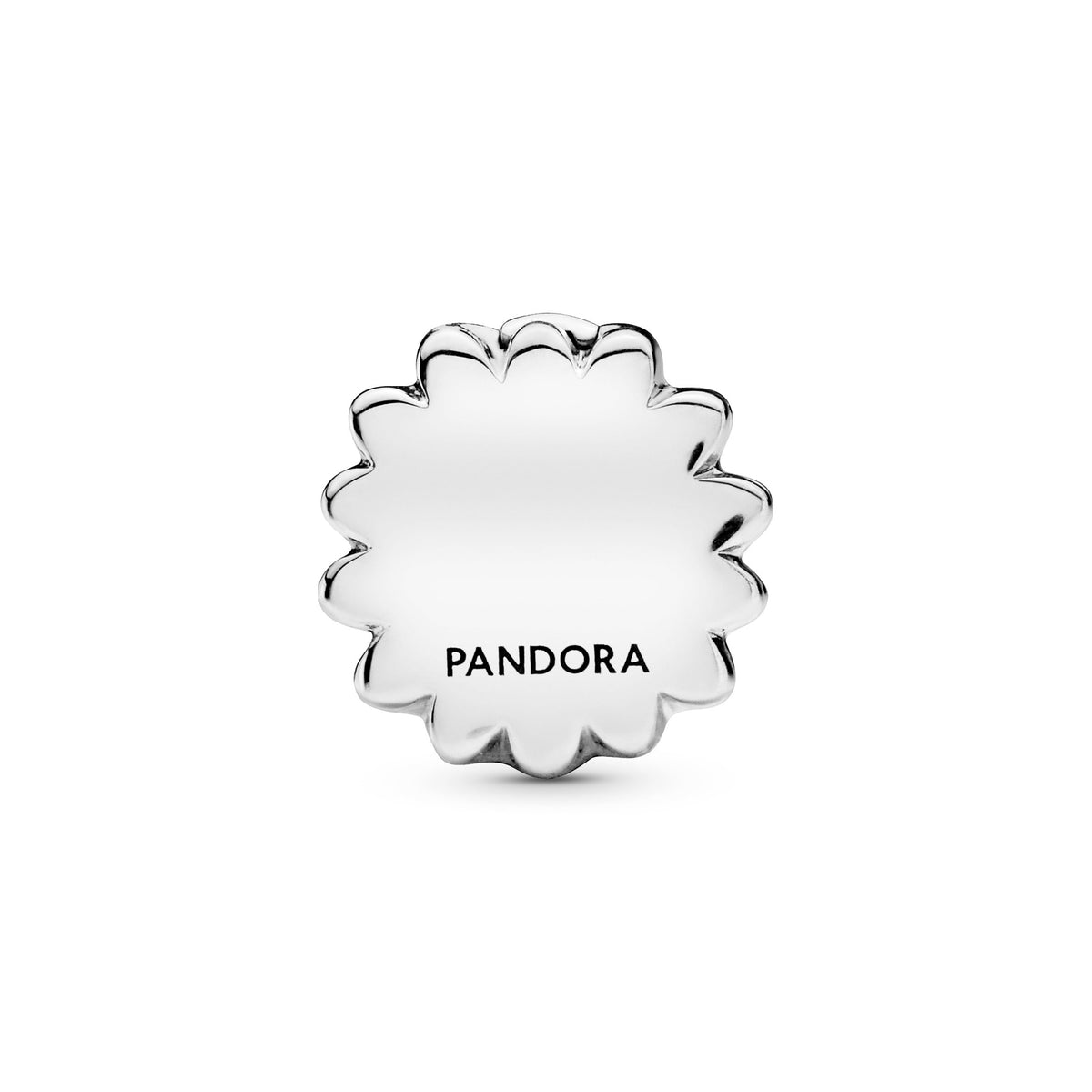 Clip Charm – Sterling Silver – Sparkling Daisy Flower