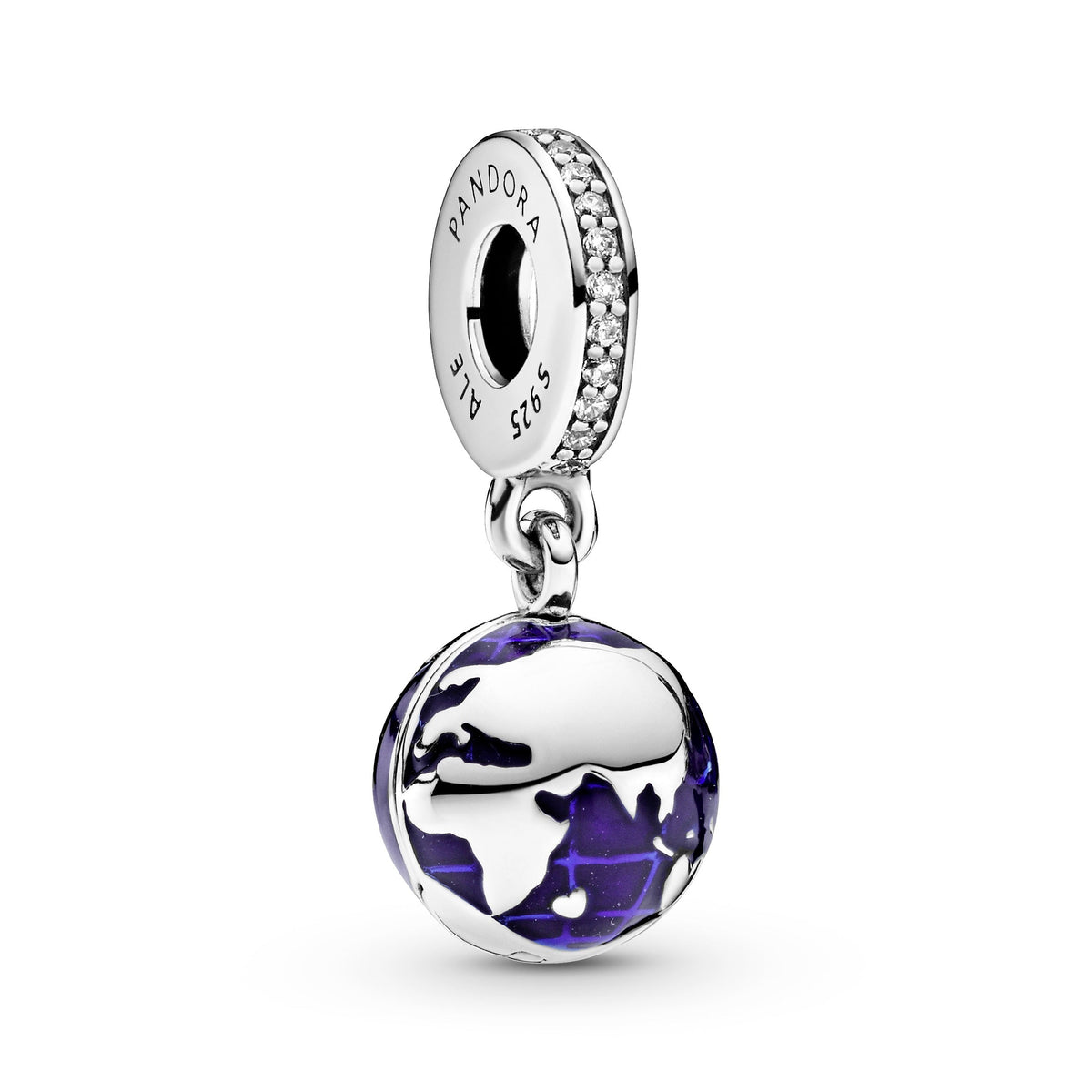 Dangle Charm – Sterling Silver – Our Blue Planet