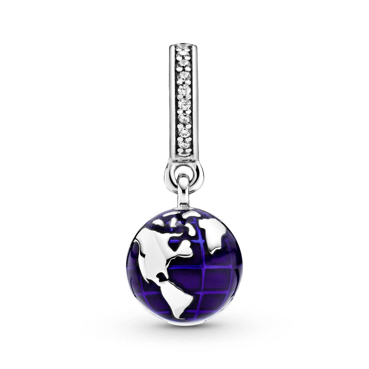 Dangle Charm – Sterling Silver – Our Blue Planet