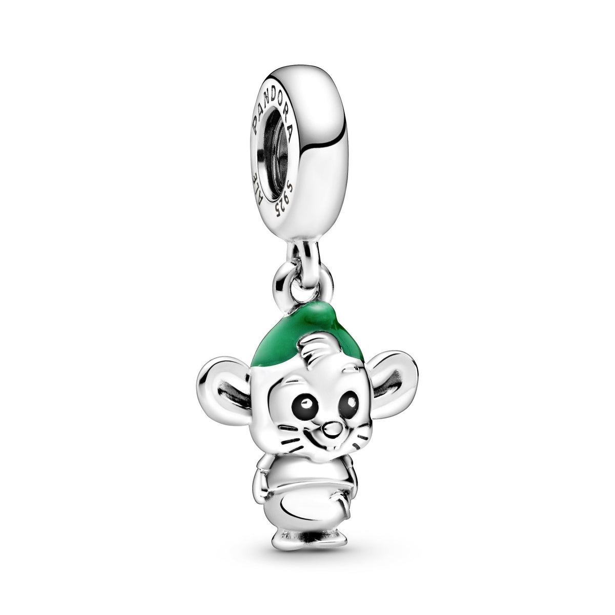 Dangle Charm – Sterling Silver – Disney Cinderella Gus Mouse