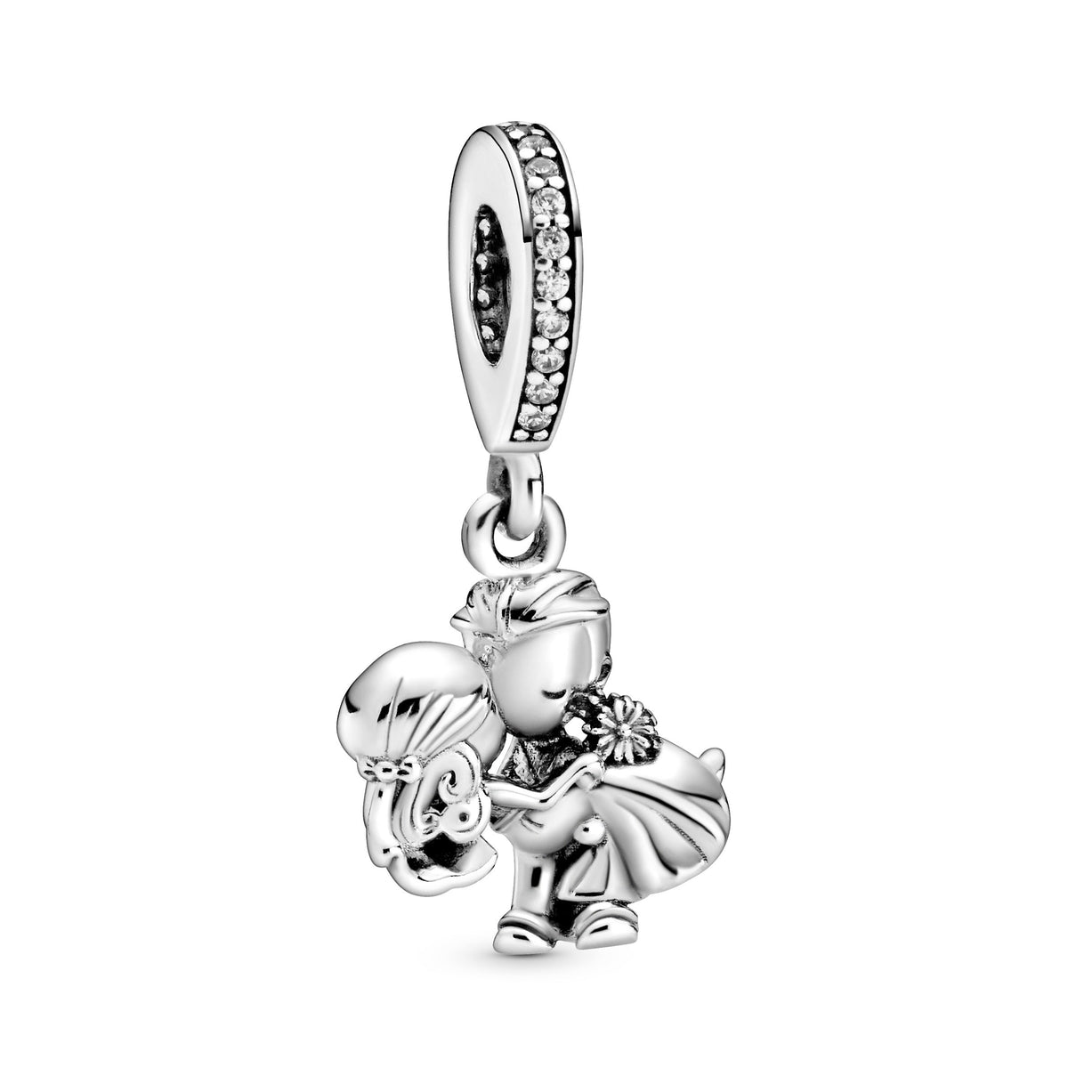 Dangle Charm – Sterling Silver – Married Couple