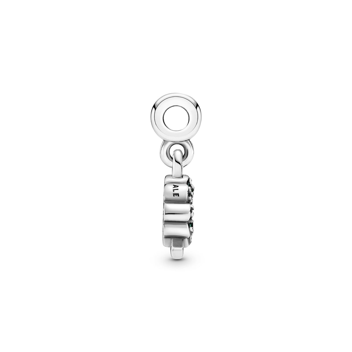 Dangle Charm – Sterling Silver – My Four-leaf Clover