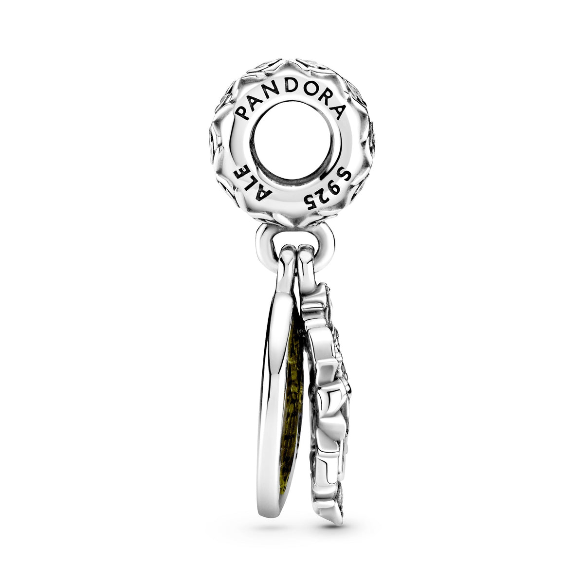 Dangle Charm – Sterling Silver – Disney Beauty and the Beast Dancing