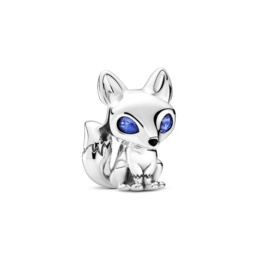 Charm – Sterling Silver – Blue-Eyed Fox