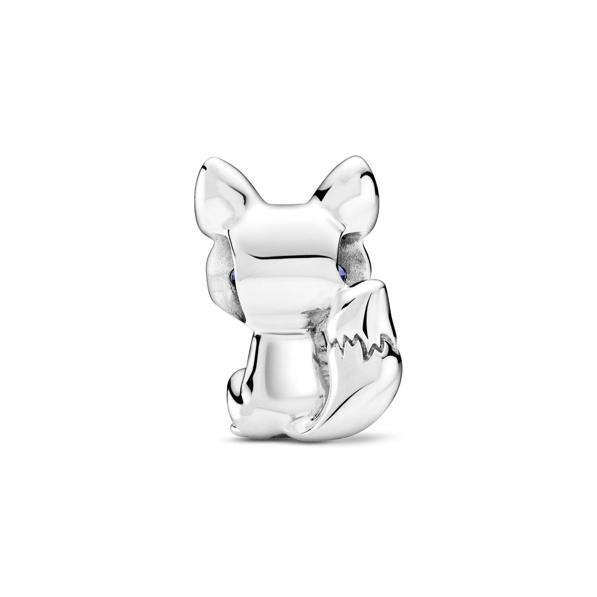 Charm – Sterling Silver – Blue-Eyed Fox