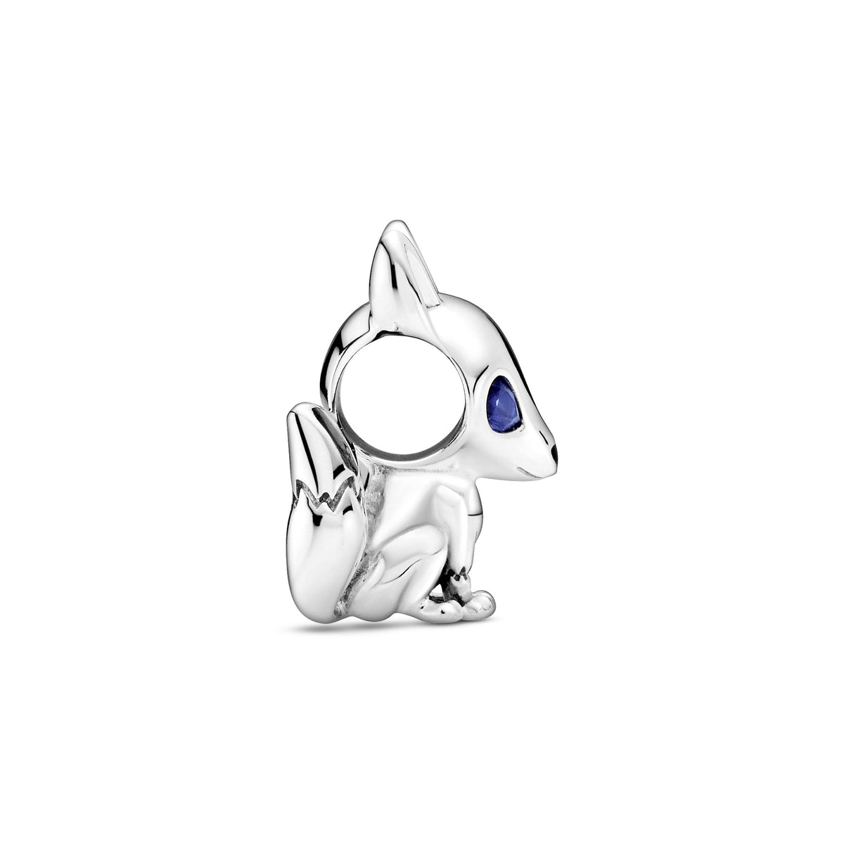 Charm – Sterling Silver – Blue-Eyed Fox