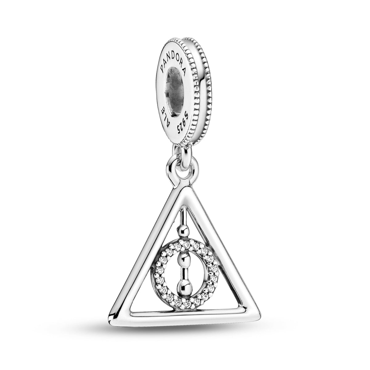 Dangle Charm – Sterling Silver – Harry Potter, Deathly Hallows