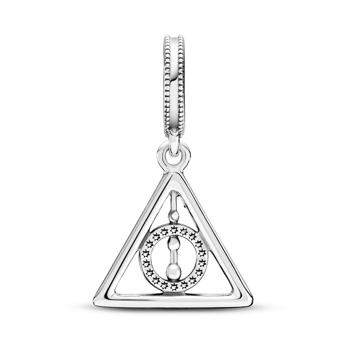 Dangle Charm – Sterling Silver – Harry Potter, Deathly Hallows