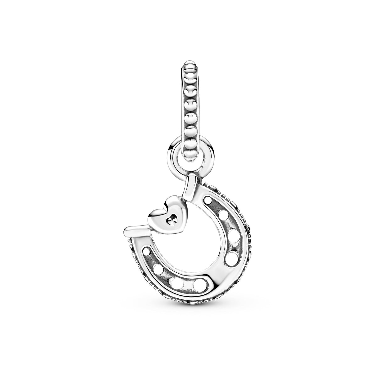Dangle Charm – Sterling Silver – Good Luck Horseshoe