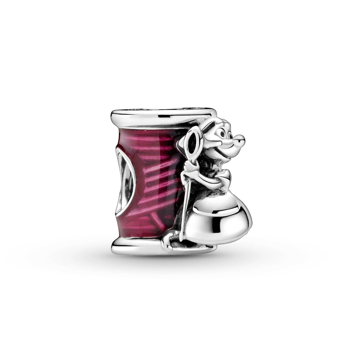 Charm – Sterling Silver – Disney Cinderella Suzy Mouse Needle & Thread