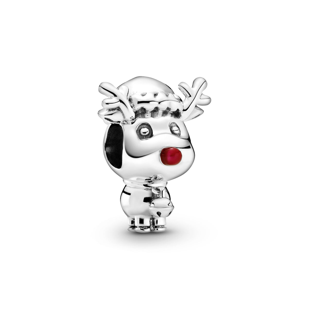 Charm – Sterling Silver – Rudolph the Red Nose Reindeer