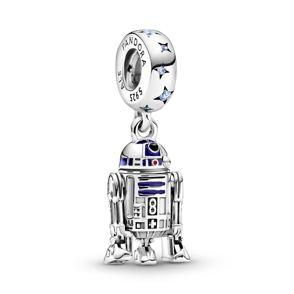 Dangle Charm – Sterling Silver – Star Wars R2-D2