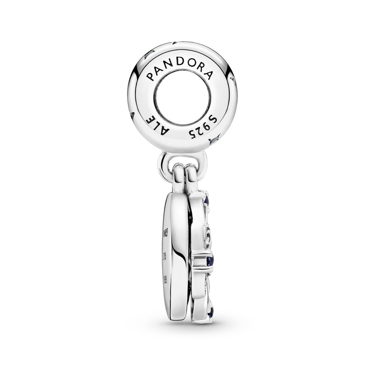 Dangle Charm – Sterling Silver – Star Wars Princess Leia Double