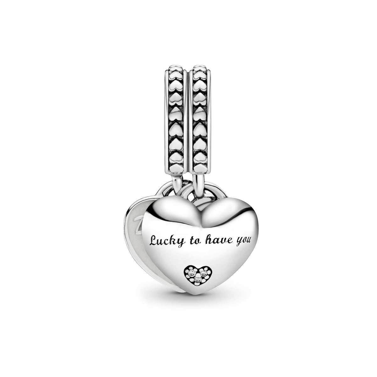 Dangle Charm – Sterling Silver – Daughter- & Mother in Law Split