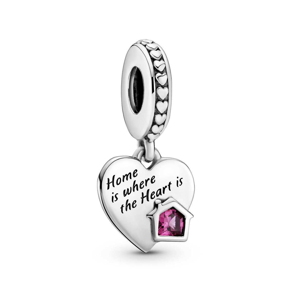 Dangle Charm – Sterling Silver – Love My Home Heart