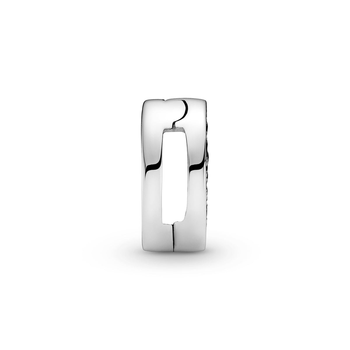 Clip Charm – Sterling Silver – Pandora Reflexions Pink Pavé