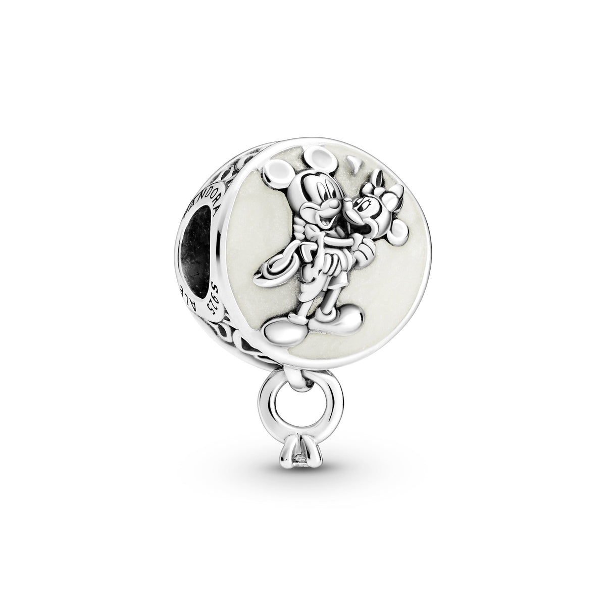 Charm – Sterling Silver – Disney Mickey Mouse & Minnie Mouse Eternal Love