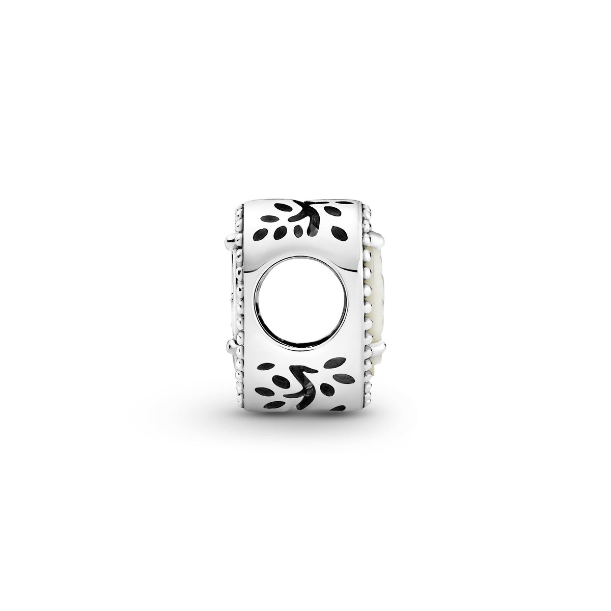 Charm – Sterling Silver – Openwork Heart & Family Tree