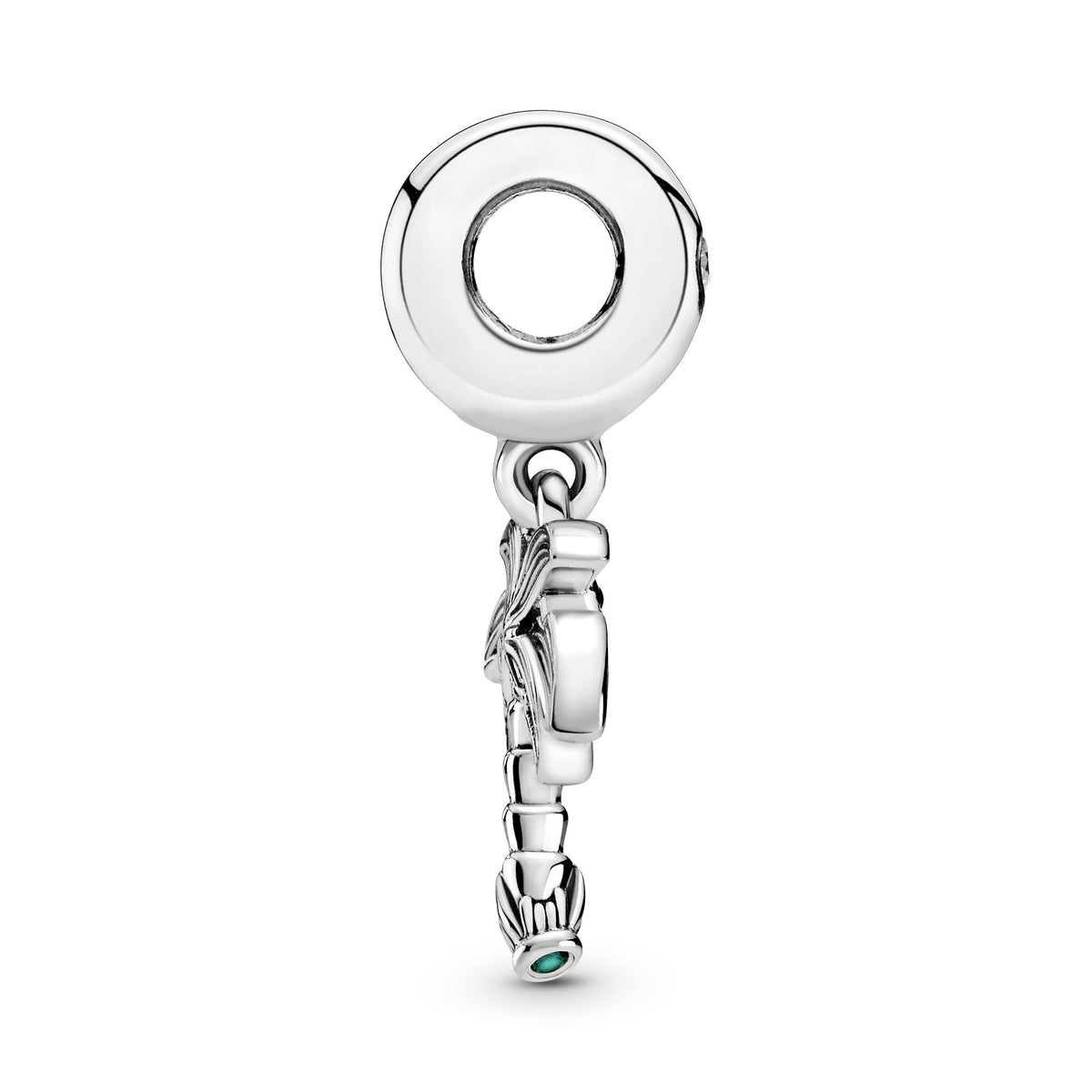 Dangle Charm – Sterling Silver – Palm Tree & Coconuts