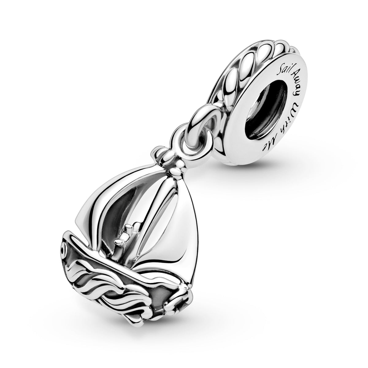 Dangle Charm – Sterling Silver – Sail Boat