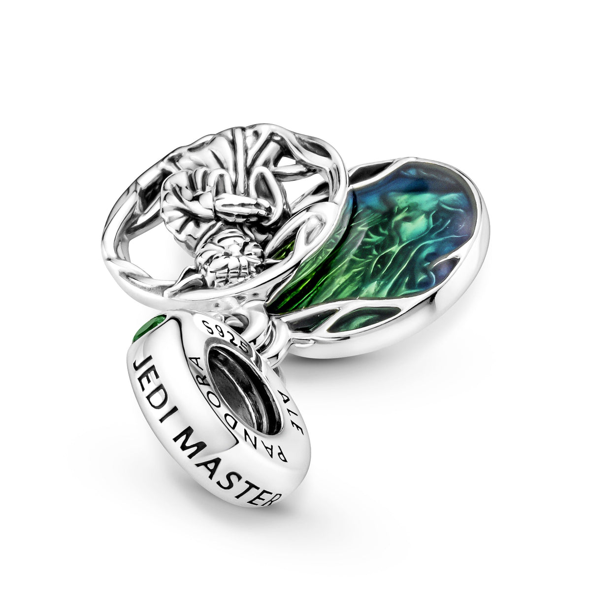 Dangle Charm – Sterling Silver – Star Wars Yoda