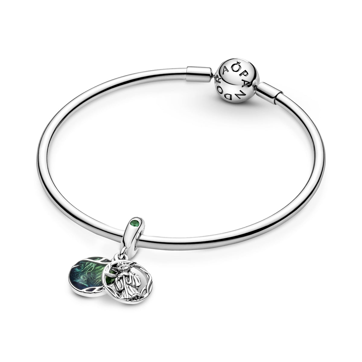 Dangle Charm – Sterling Silver – Star Wars Yoda