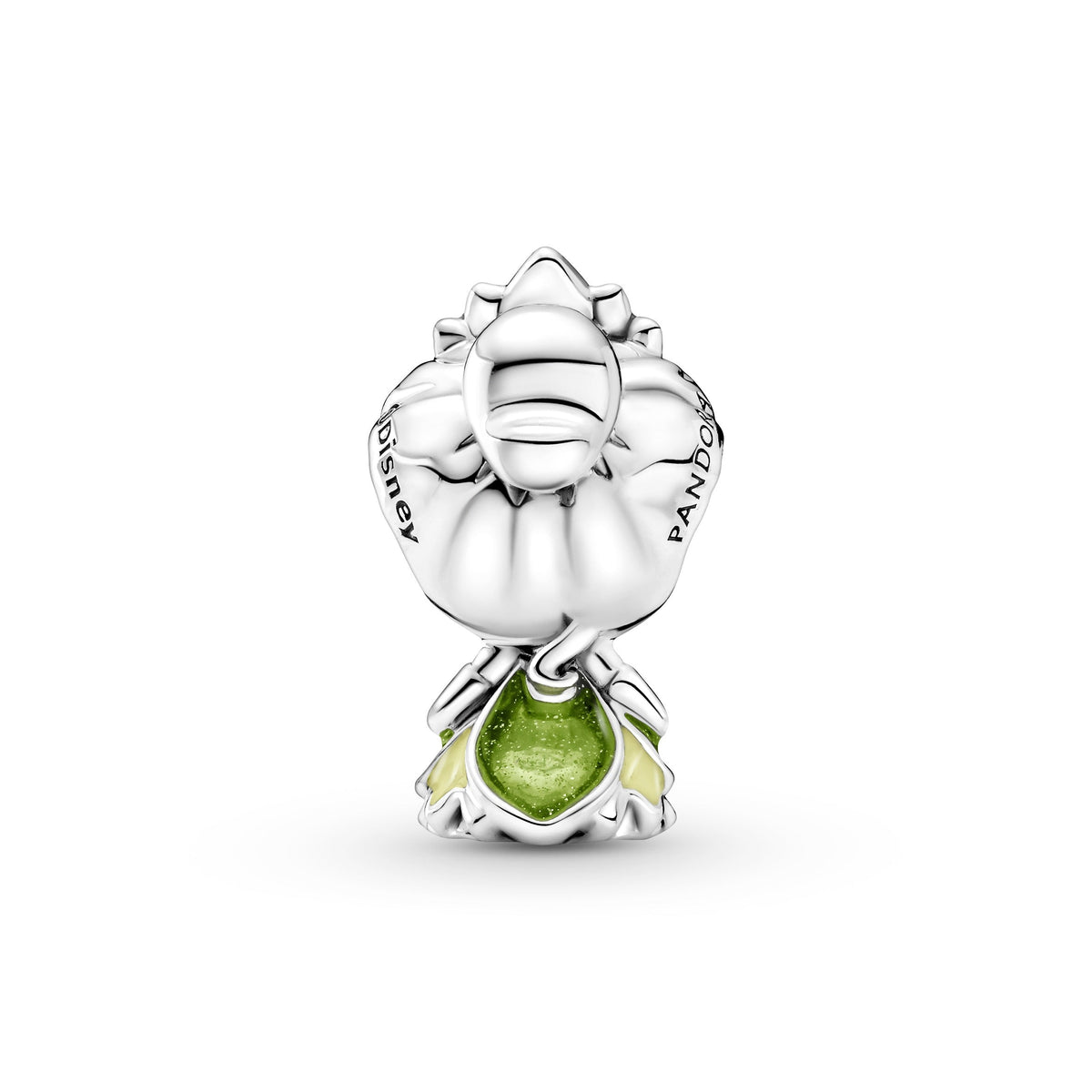 Charm – Sterling Silver – Disney Princess Tiana And The Frog