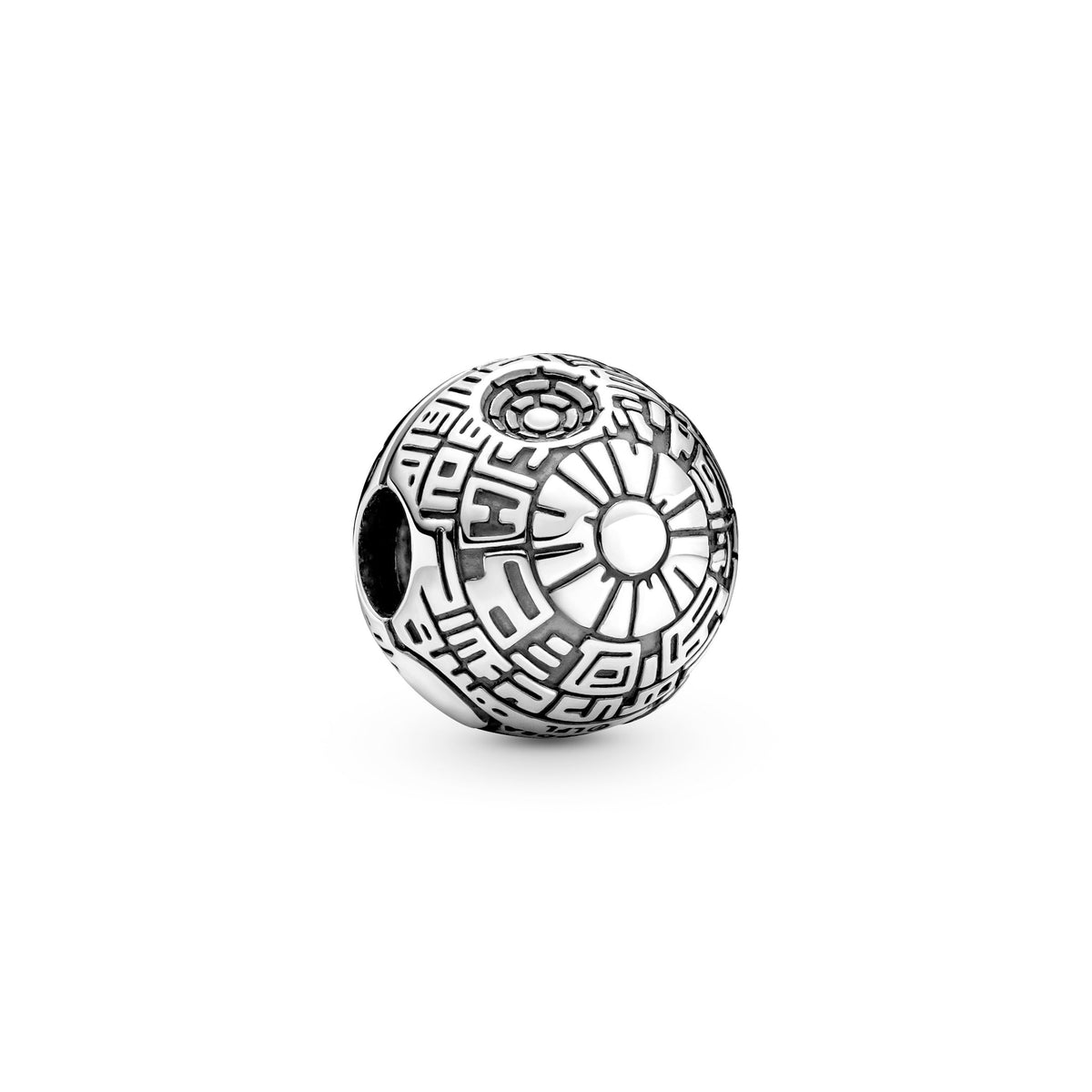 Clip Charm – Sterling Silver – Star Wars Death Star