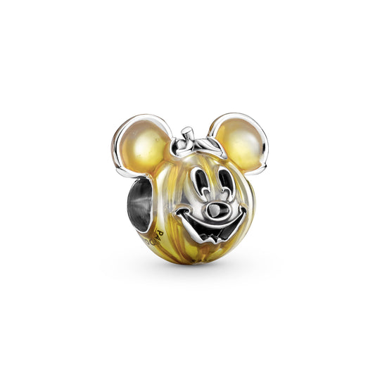 Charm – Sterling Silver – Disney Mickey Mouse Pumpkin