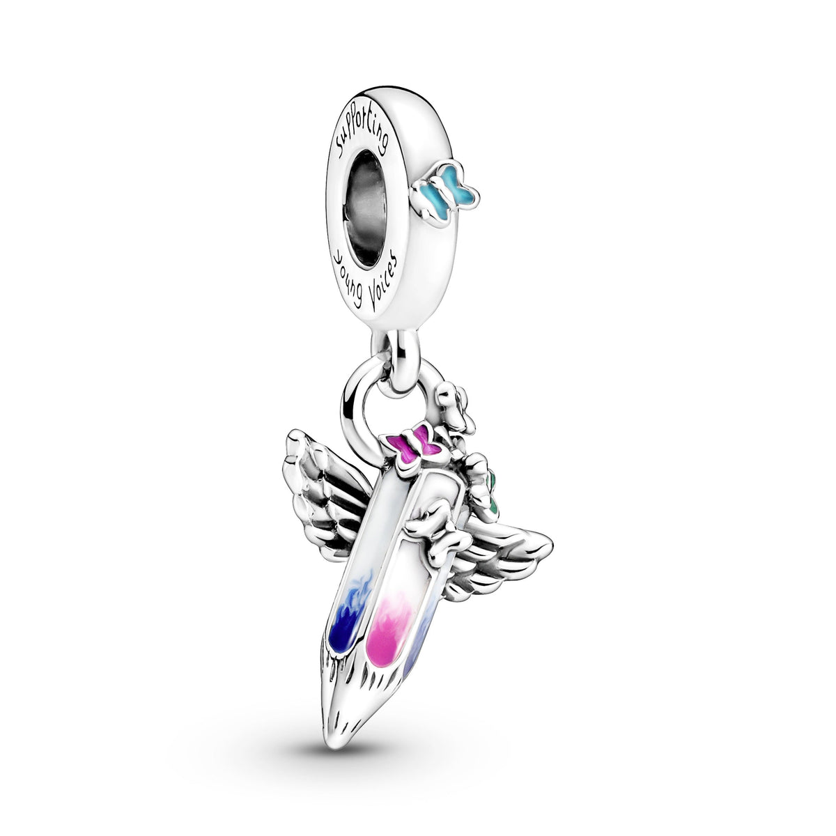 Dangle Charm – Sterling Silver – Dreams Of The Future Crayon