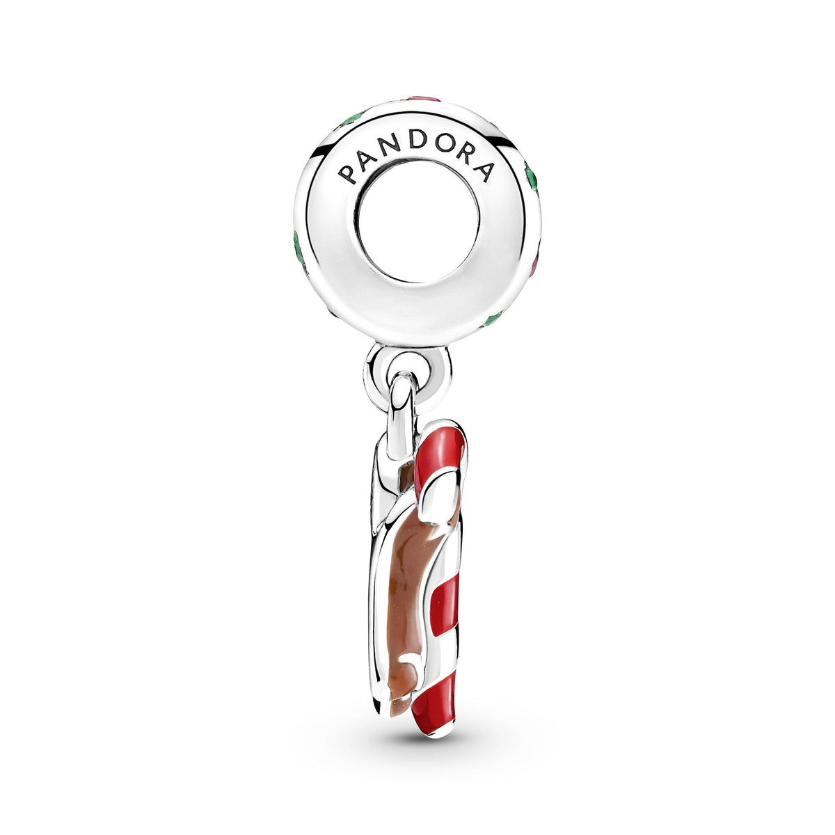 Dangle Charm – Sterling Silver – Gingerbread Man
