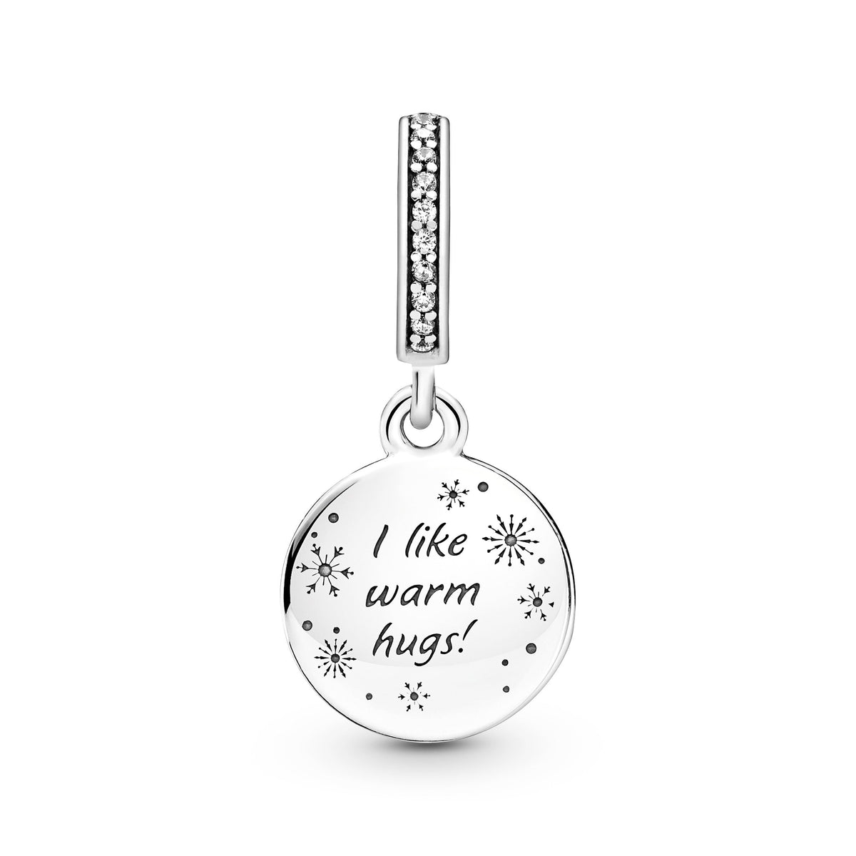 Dangle Charm – Sterling Silver – Disney Frozen Snow Olaf Double
