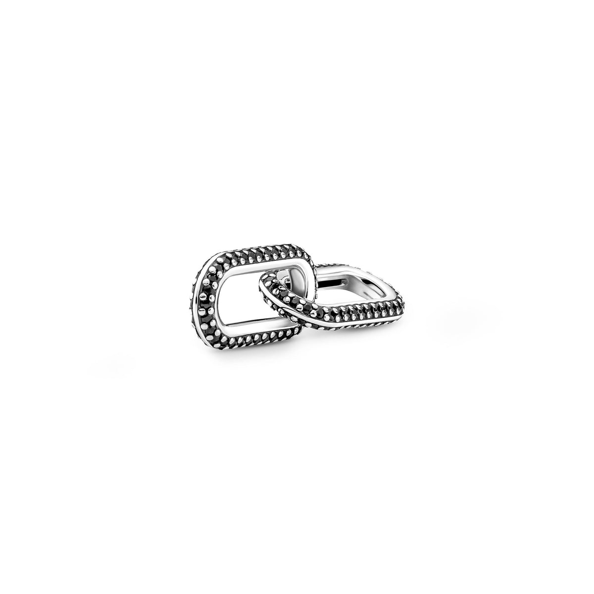 Necklace or Pendant – Sterling Silver – Pandora ME Styling Pavé Double Link