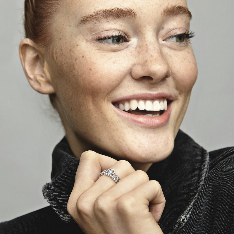 Ring – Sterling Silver – Princess Tiara