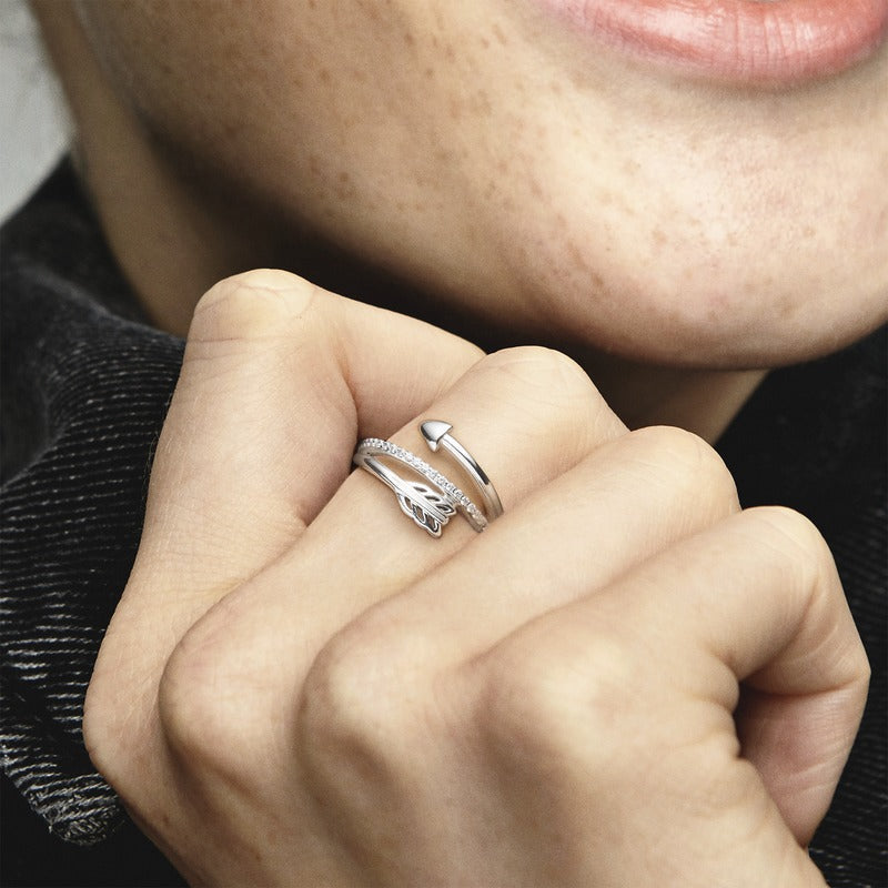 Ring – Sterling Silver – Wrap-Around Arrow