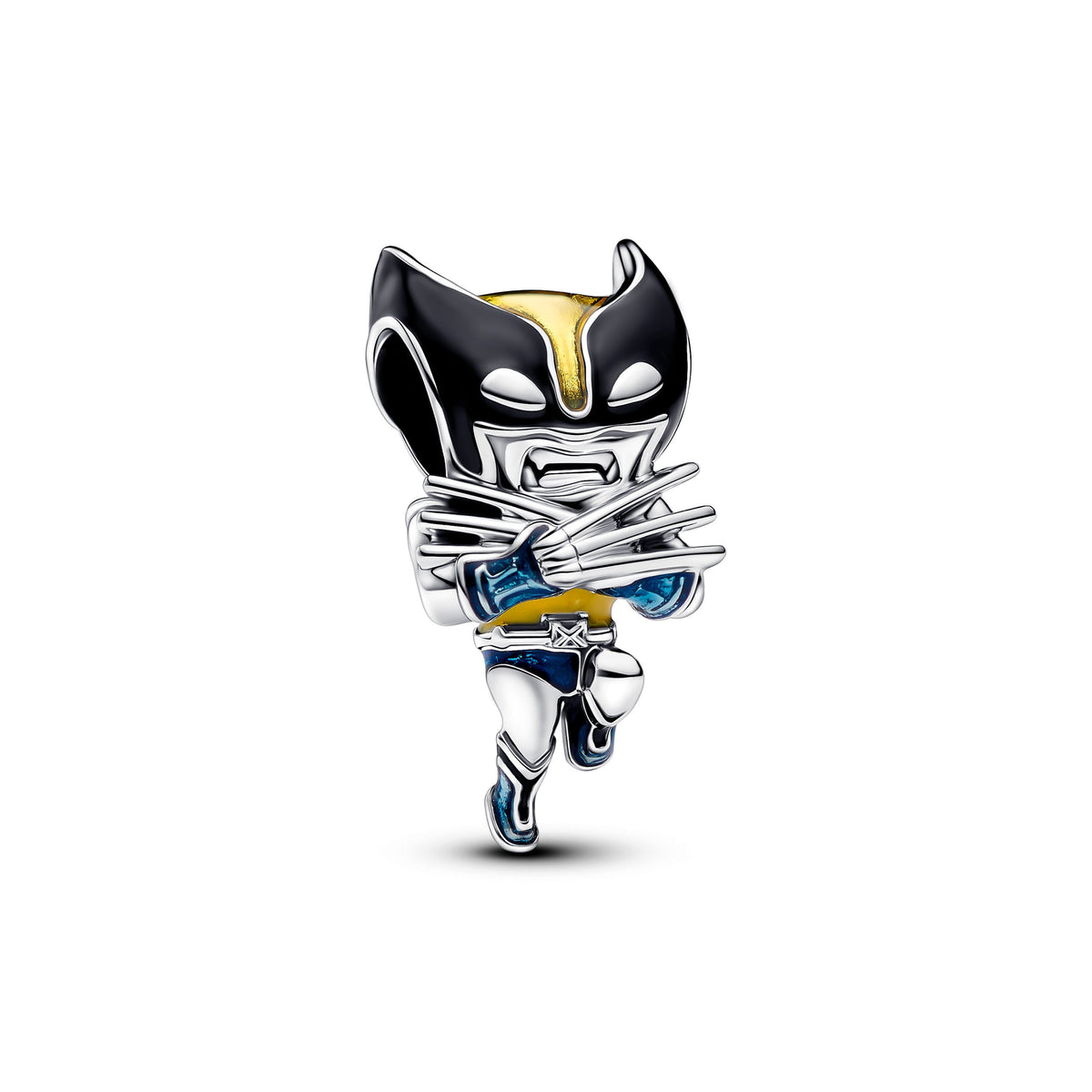 Charm – Sterling Silver – Marvel Wolverine
