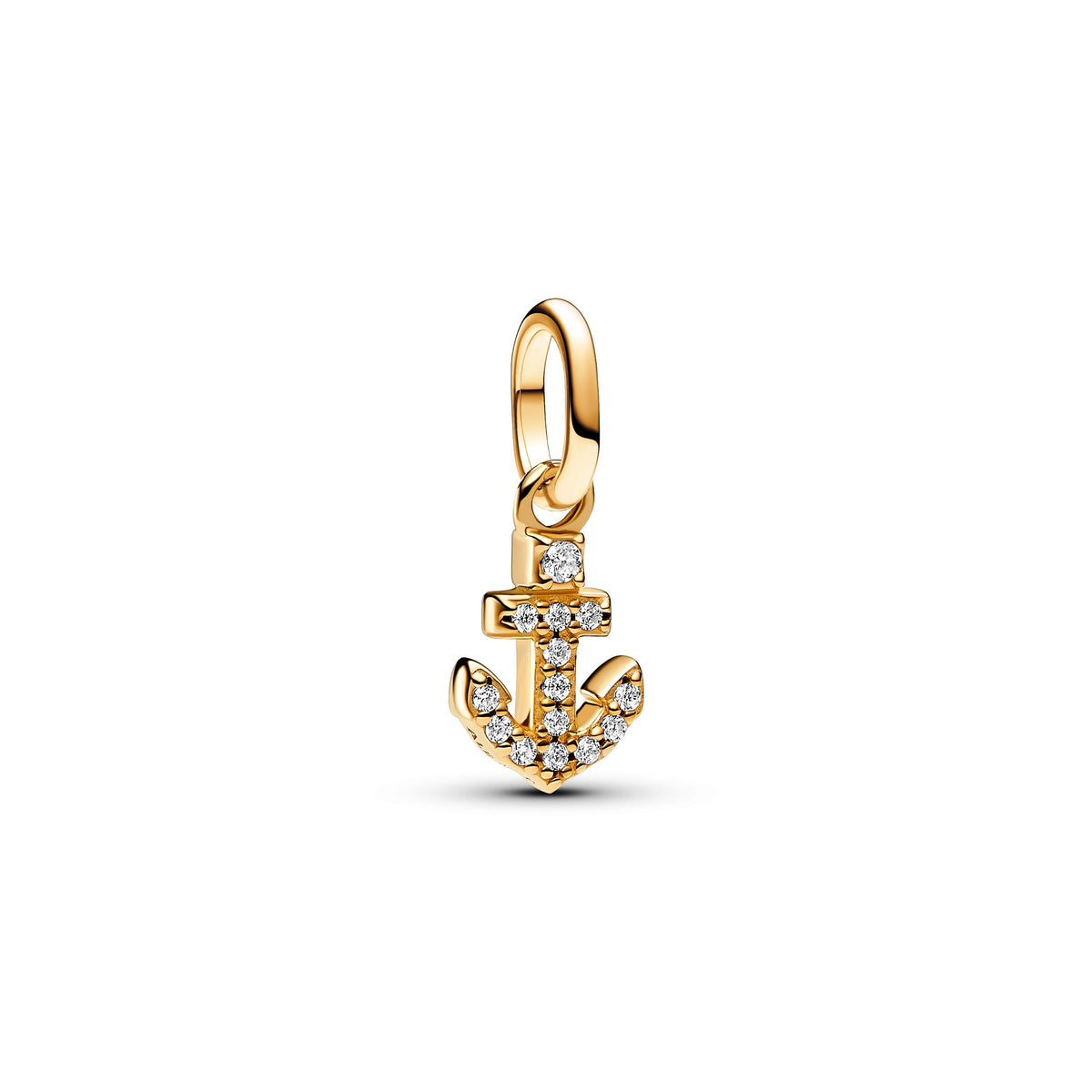 Dangle Charm – 14k Gold-Plated – Pandora ME Anchor Mini