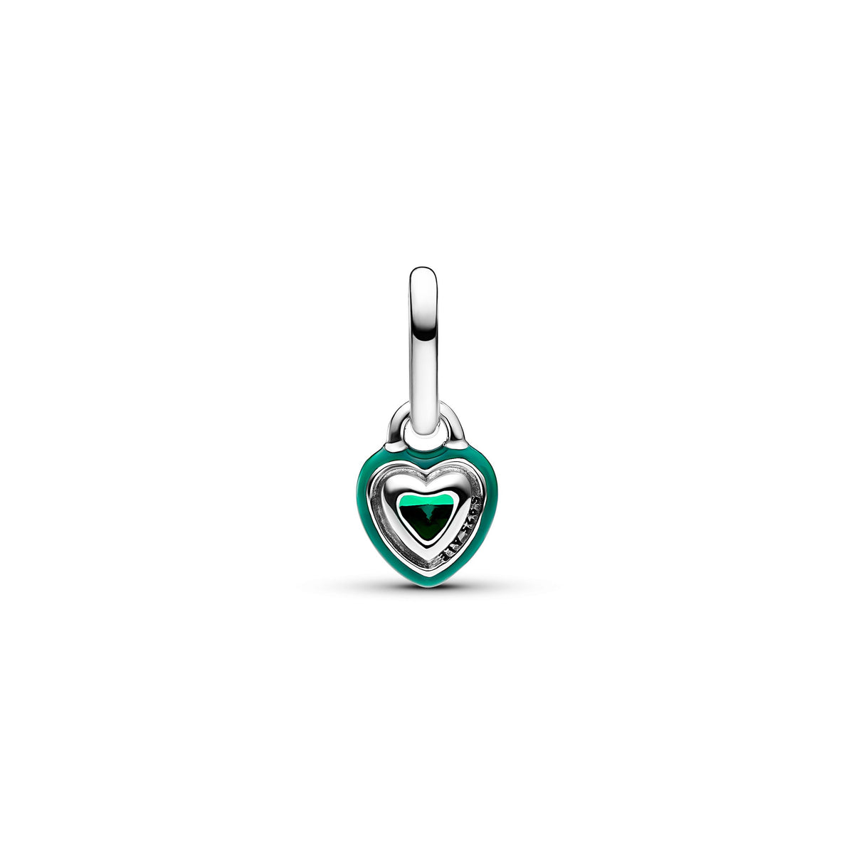 Dangle Charm – Sterling Silver – Pandora ME Green Chakra Heart Mini
